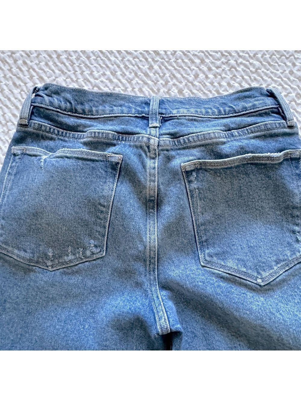 FRAME Le High Skinny Crop Jeans, Clarin, Rips Size 27 - Picture 10 of 16